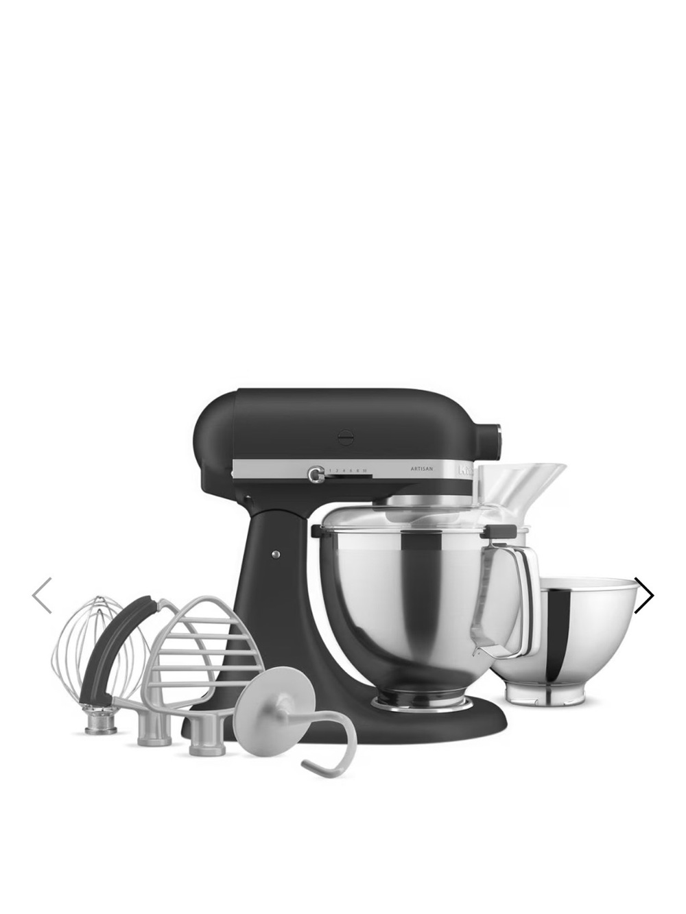 Kitchen Stand Mixer with Attachments - Black and Stainless BNIB